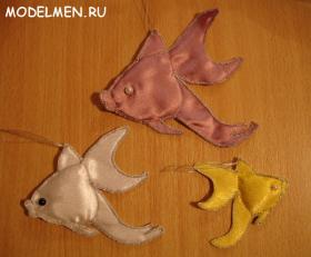 Золотая рыбка своими руками (мастер-класс)