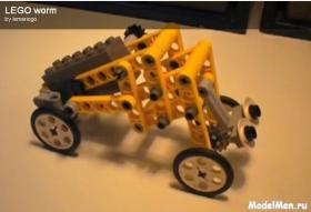 LEGO worm (робот из Лего)