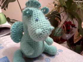 Дракончик схема вязания