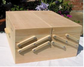 Складной ящик из дерева