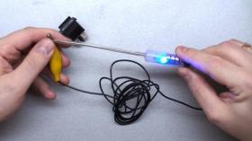 Авто пробник с двумя функциями