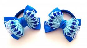 Как сделать красивые бантики из лент на выпускной в школе