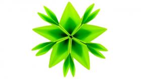 Объемные цветы из бумаги