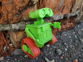 Робот Валли на 3д-принтере + развёртки из бумаги