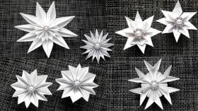 ТОП 5 Красивые Объемные СНЕЖИНКИ ИЗ БУМАГИ ❄️ Поделки на Новый Год 2021 своими руками