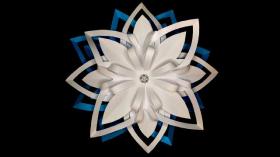 Как вырезать красивую снежинку из бумаги