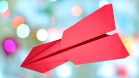 Как сделать самолётик из бумаги который далеко летает