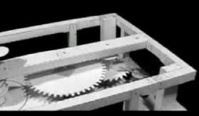 Часы, сделанные из бумаги