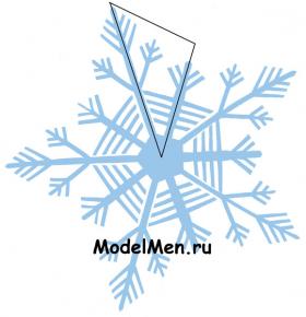 18 новых схем бумажных снежинок