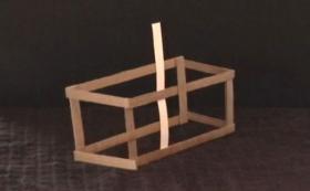 Оптическая иллюзия параллелепипеда