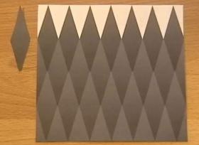 Оптическая иллюзия "Сумашедшие Алмазы"