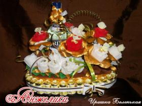 Букеты из конфет своими руками