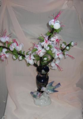 Цветущая веточка фейхоа