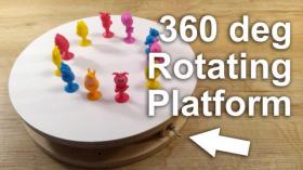 Поворотный столик для фото и видеосъёмки