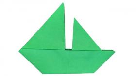 Как сделать кораблик из бумаги. Легкий способ как сделать оригами корабль
