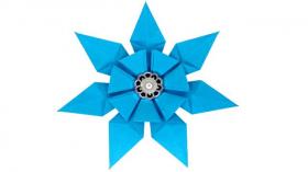 Как сделать снежинку из бумаги