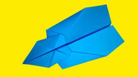 Конкорд самолет из бумаги. Бумажная модель из листа А4