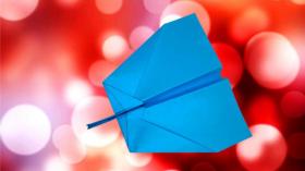 Как сделать из бумаги самолетик