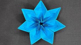 Красивый оригами цветок 🌼 Цветы из бумаги