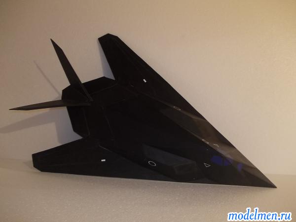 Стелс F-117 сделан своими руками