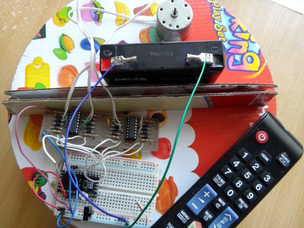 робот-пылесос электроника arduino