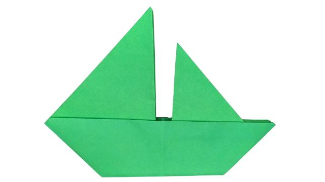 Как сделать кораблик из бумаги. Легкий способ как сделать оригами корабль