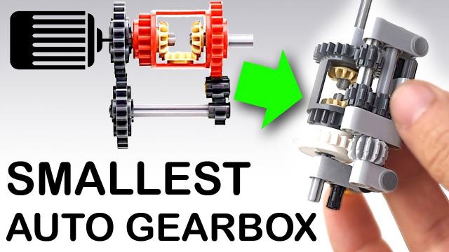 Самая простая автоматическая коробка передач из LEGO