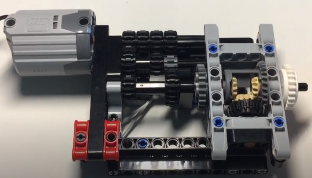 Автоматическая 3-скоростная трансмиссия Lego Technic