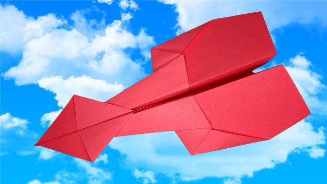 Как сделать бумажный самолетик ✈️ Идеальный полет
