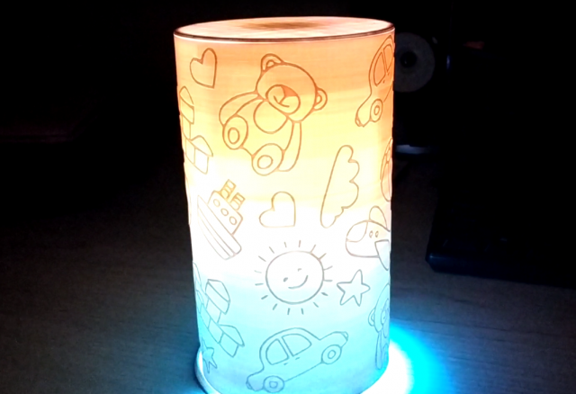 LED-лампа на ESP8266, WiFi ночник детский