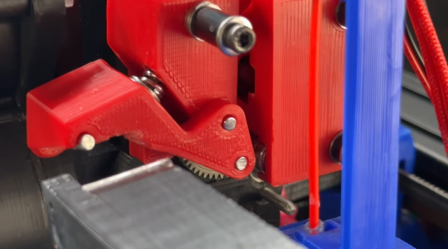 разработка toolchanger с одним мотором