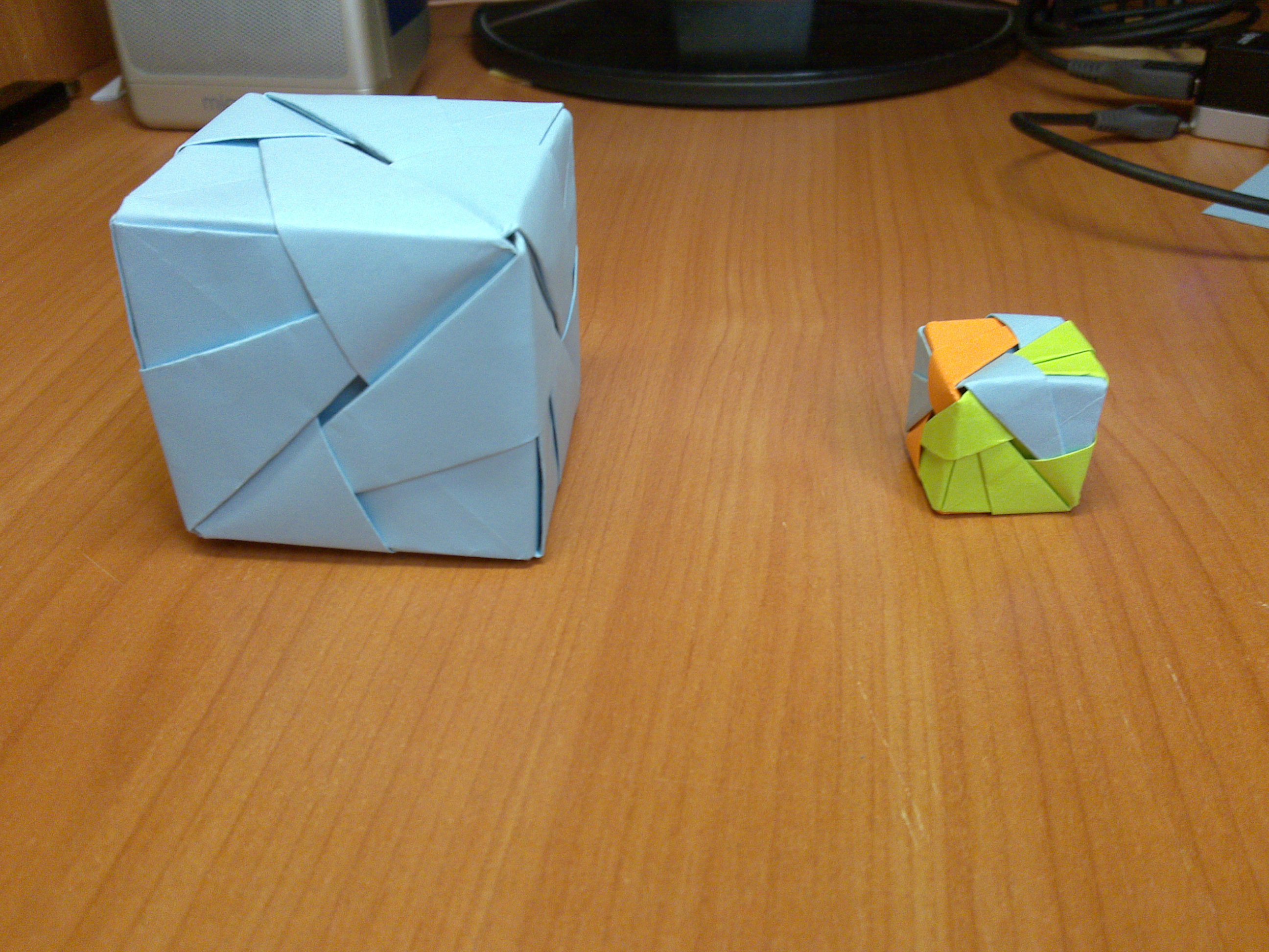 Как сделать куб из